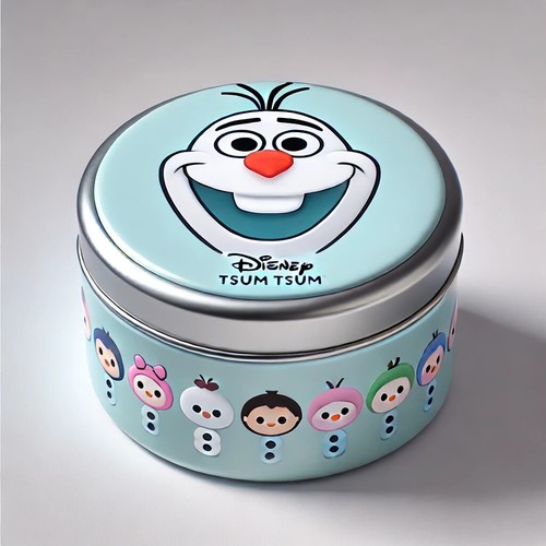 Disney Tsum Tsum Olaf Eraser in Collectible Tin - For Disney Collectors! ❄️✨ - Picture 6 of 24