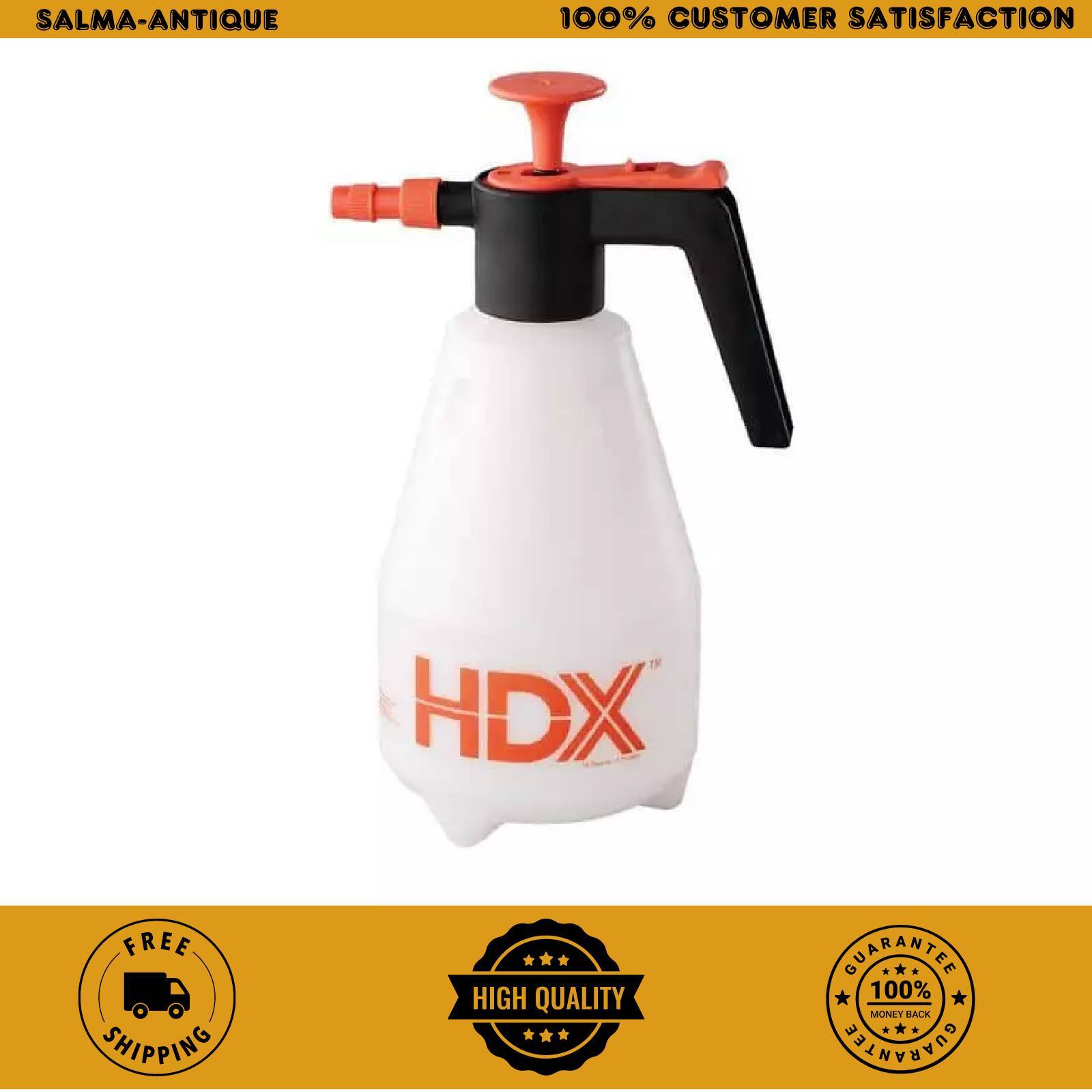 Multi-Purpose Handheld Pump Sprayer 56oz Indoor Plants Garden Project Small Lawn