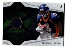 2008 Upper Deck Icons Future Stars Materials #FSM17 Eddie Royal DENVER BRONCOS