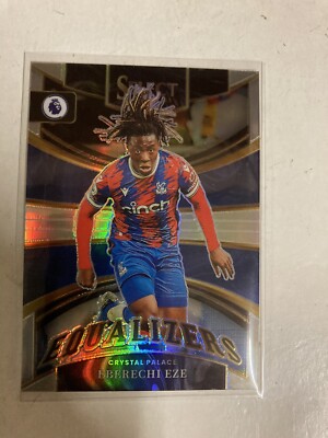 EBERECHI EZE Eagles 2022-23 Panini Select EPL Equalizers SILVER Prizm SP