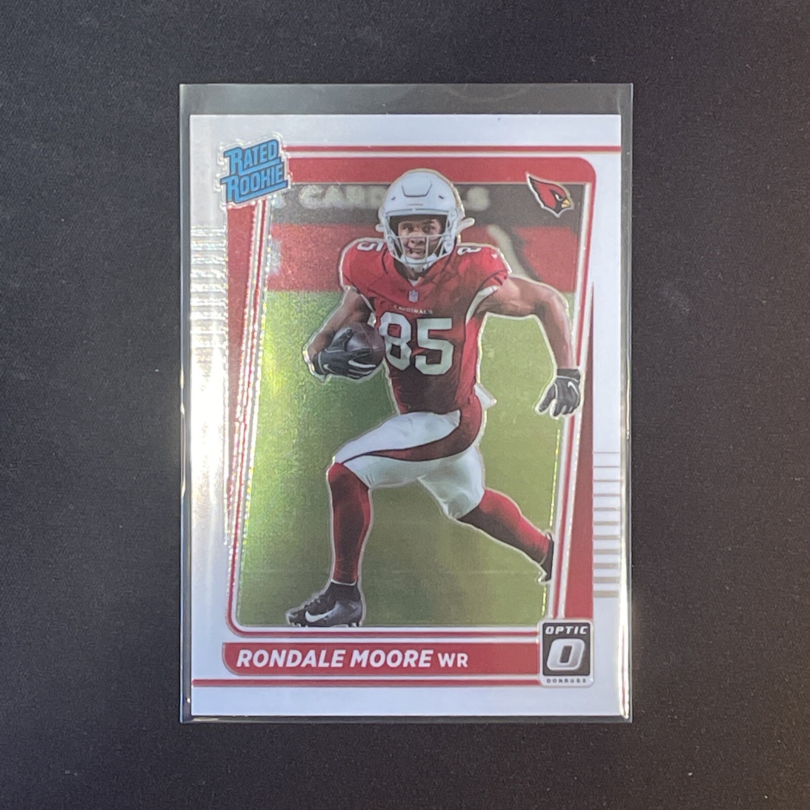 2021 Donruss Optic Rondale Moore Rated Rookie Base Cardinals RC #217