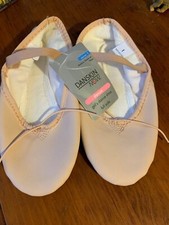 Dance Class DN07C Ballet Shoes, Girl's Size 1, Pink NWT