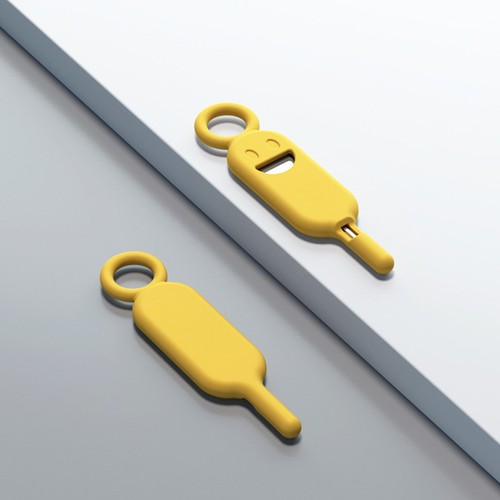 1/2pcs Anti-Lost Card Eject Pin Needle with Storage Case For Universal Cellphone - 第 7/14 張圖片