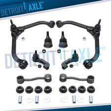 Front Upper Control Arms Lower Ball Joint Tierod for 2005 2006 2007 Jeep Liberty