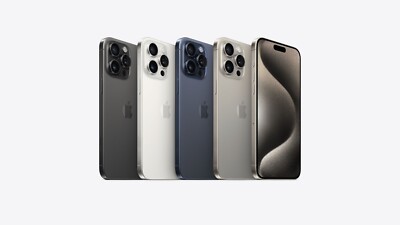 Apple iPhone 15 Pro Max 256GB 512GB 1TB ALL Colours Warranty GOOD 