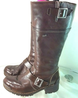 rieker winter knee length boots