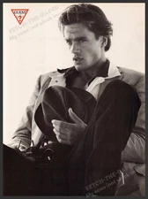 Guess 1990s Print Advertisement Ad 1993 Beiron Andersson Male Model
