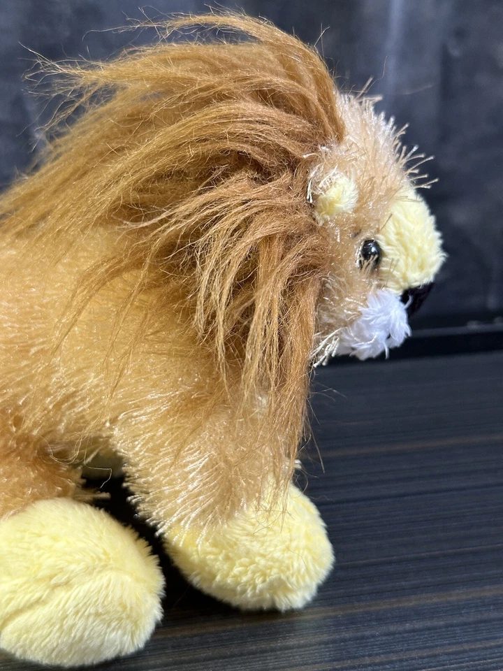 Webkinz Lil’ Kinz Lion By Ganz Plush Stuffed Animal Big Cat - Image 4 of 4