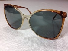 True Vintage Sunglasses Corning 2125S Korea Amber Retro