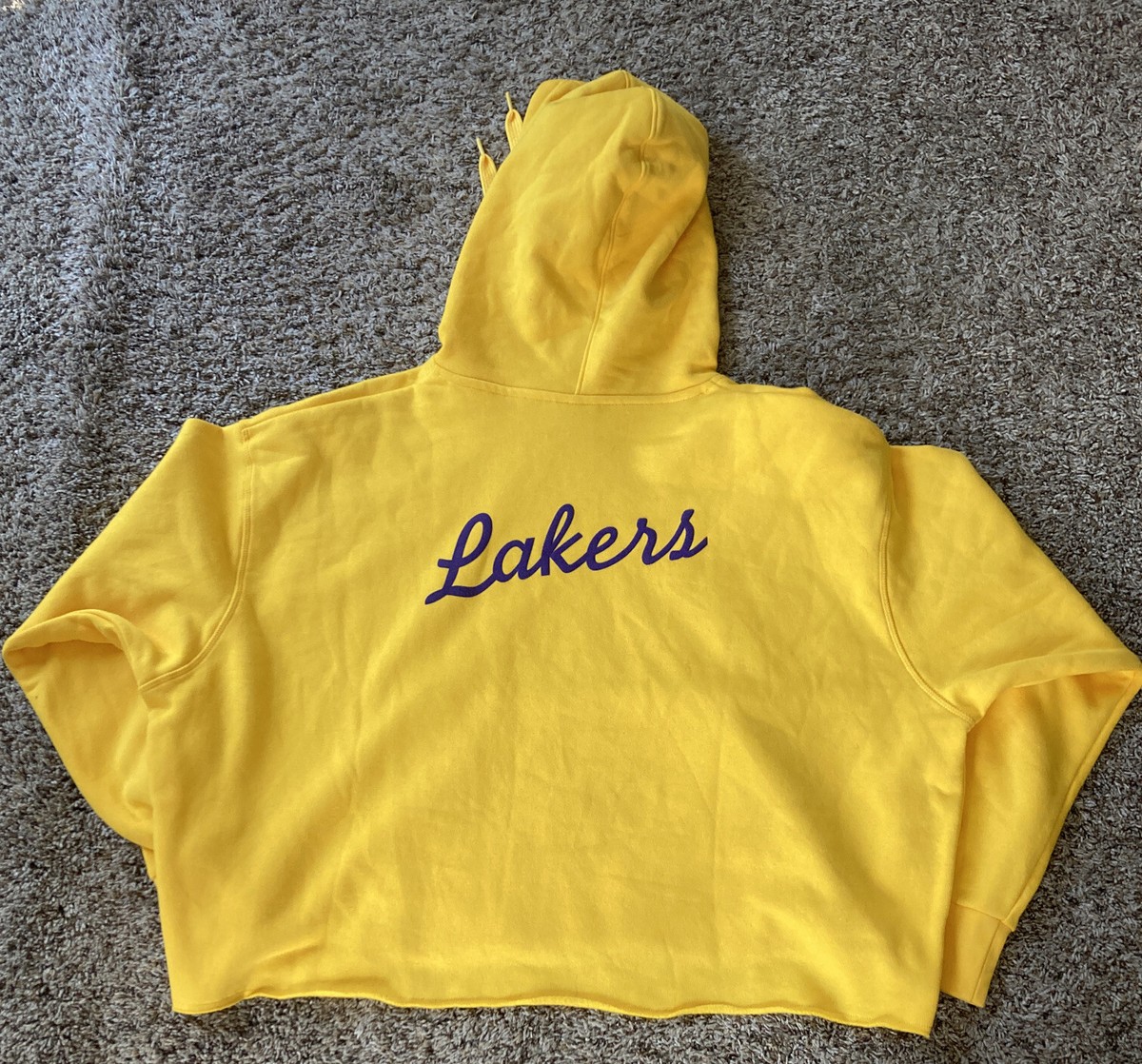 nike lakers hoodie women's