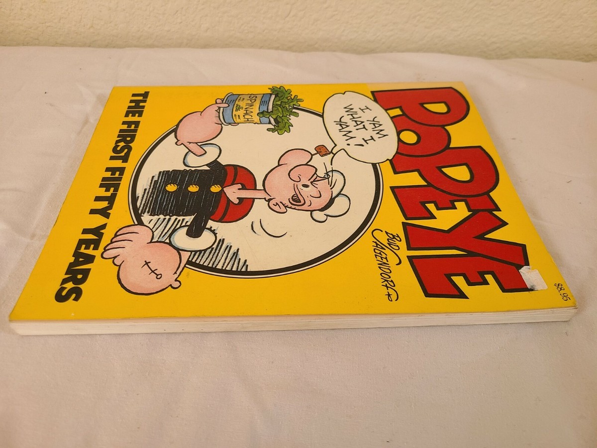 Popeye The First Fifty Years Hard Cover Bud Sagendorf | eBay