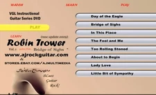 Custom Guitar Lessons, Learn Robin Trower v1