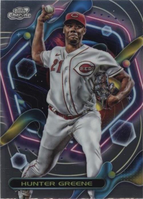 2023 Topps Cosmic Chrome - Hunter Greene #168 - 1 of 1
