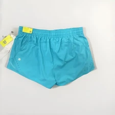 All in motion Women's Shorts Run 3" Mid-Rise Turquoise Blue *Choose Size*