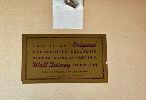 original 1967 JUNGLE BOOK walt disney production BALOO & KAA CEL #2 - Picture 3 of 3