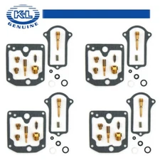 1976-77 Kawasaki Carburetor Carb Repair Rebuild 4 Kits kz900 kz 900 needle oem a