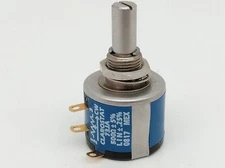 Clarostat 73JA500 Wire Wound Potentiometer, 500 Ohm, 2W