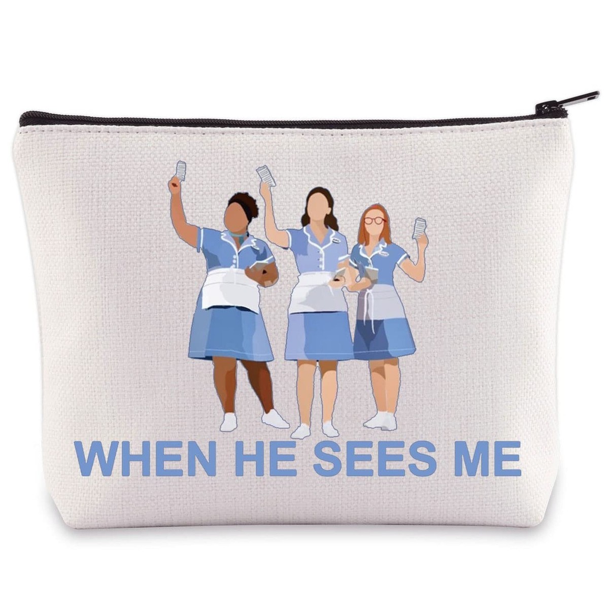 Kosmetiktasche Mit Musik-Motiv – Jenna & Becky & Dawn Fan-Geschenk – Wasserdicht, 23x16,5 Cm
