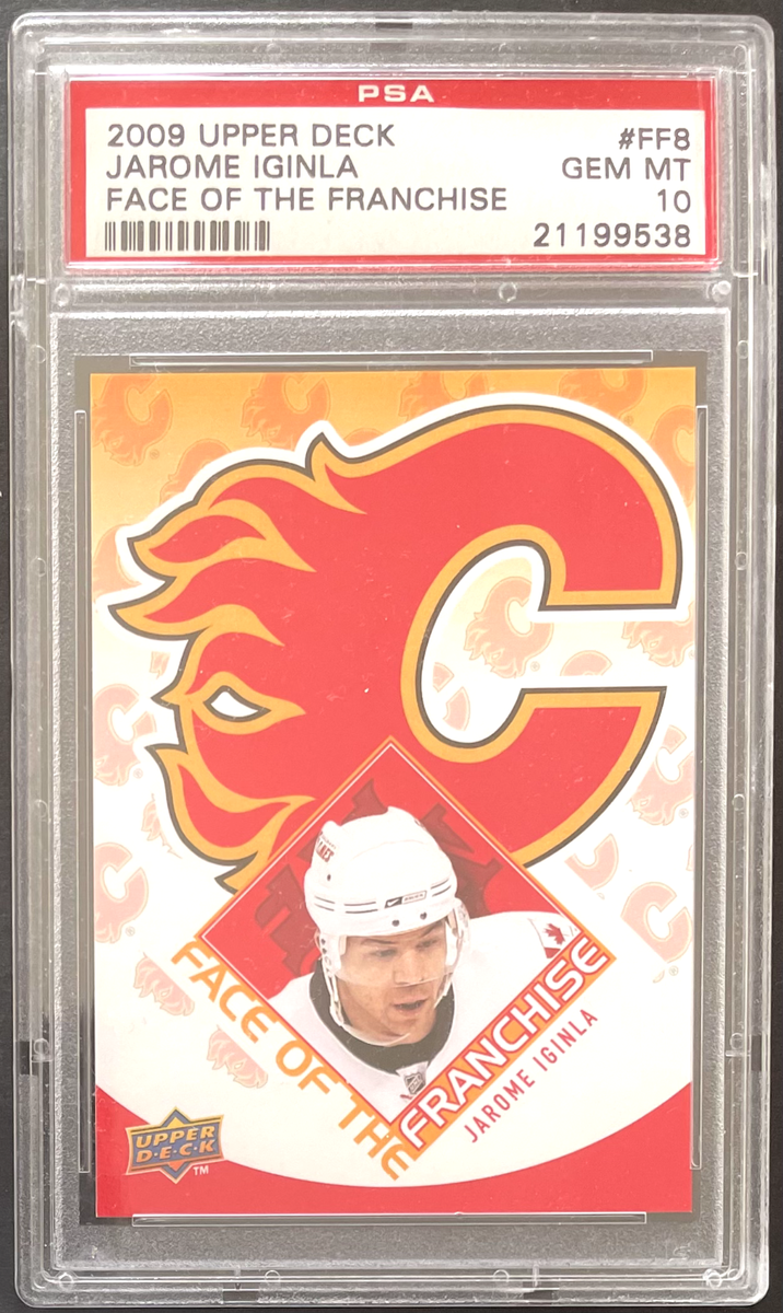 RARE ** 2009 Upper Deck JAROME IGINLA #FF8 PSA 10 GEM MINT RARE ** 2009 Upper Deck JAROME IGINLA #FF8 PSA 10 GEM MINT