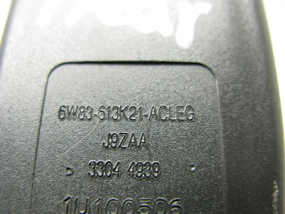 2007-2015 年 JAGUAR XK XKR 可转换后座座椅驾驶员乘客带扣 123 — 第 4/4 张图片