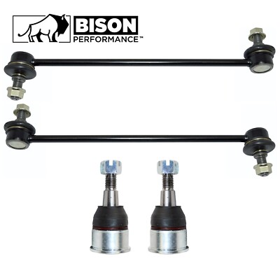 Bison Performance 4pc Front Sway Bar Link and Lower Ball Joint Kit For MDX Pilot