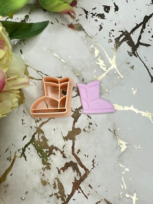 UGG Boots Ohrringe Polymer Clay Cutter | 3D-gedrucktes Tonwerkzeug | IrisCrafts7 UK