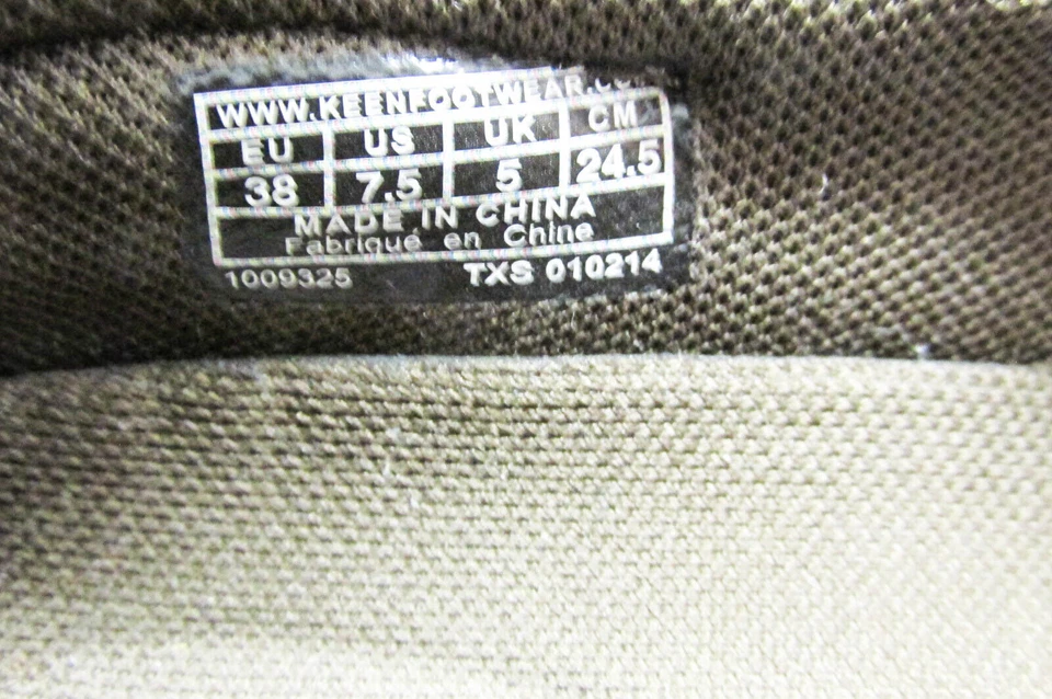 Zapatos para mujer Keen Concord talla 7,5 M marrón mocasín para caminar atlético usados en muy buena calidad Foto 3 de 4