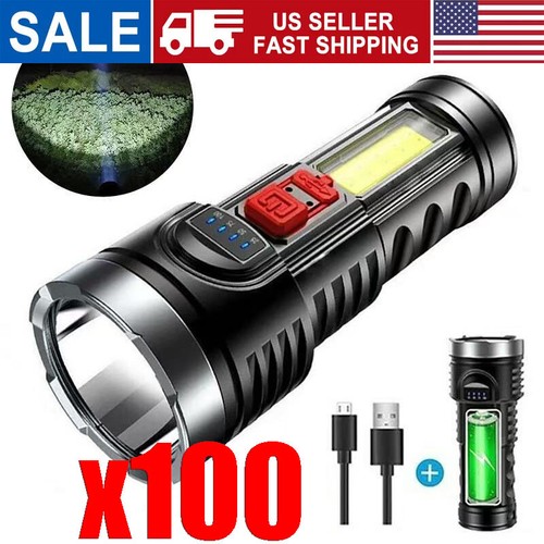 Super Bright 999000000 LM LED Torch Tactical Flashlight Lantern ...