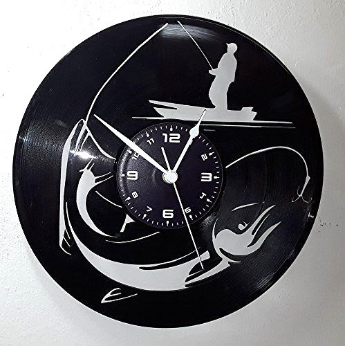 OROLOGIO DA PARETE - Sport Mare Lago Pescatore - PESCA PESCARE | eBay