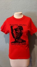 The Rolling Stones Tattoo You Red T-Shirt Size Small by