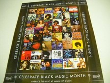 R&B #31 Promo Poster Ad ISAAC HAYES Teena Marie PEBBLES Phyllis Hyman SHANICE 