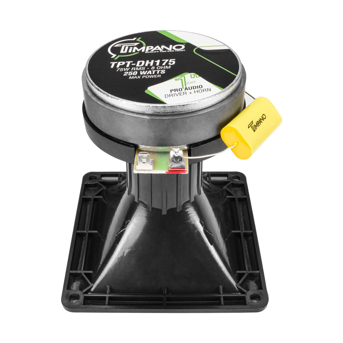 Timpano Tpt-dh175 600w 1 inch Ferrite Compression Horn Drivers for