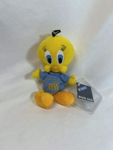 Peluche sac de haricots Tweety Bird I'm Just Too mignon Warner Bros Studio Looney Tunes jouet - Photo 1/2
