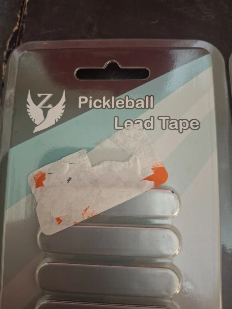 Pickleball Lead Tape 10 Pre-Weighted 3 Gram Bars Each Pack 2-Pack Lot 20 Total