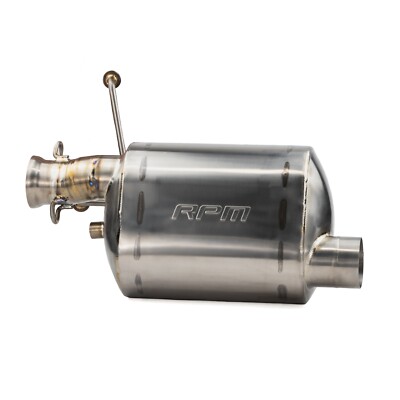 RPM Titanium Chambered Q-Muffler for Riot 858 Sno Pro 2025