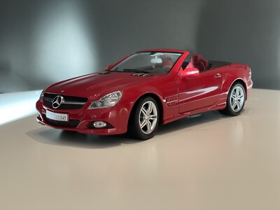 1:18 Minichamps Mercedes SL 500 2009 R230 rot by Raceface