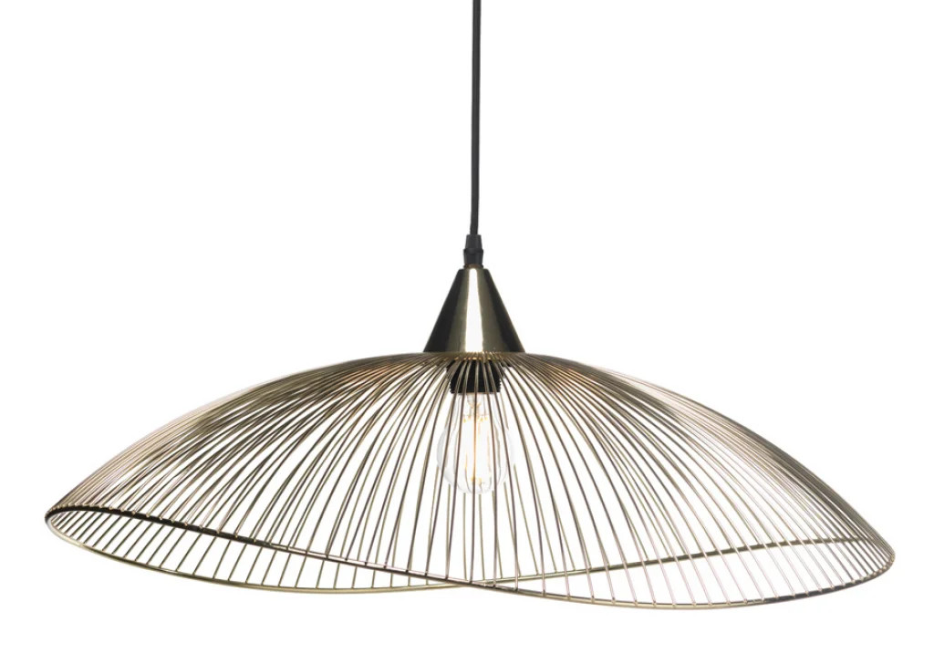 Ceiling Light Gold Helios 660mm Oaks Lighting 6178/1 GD