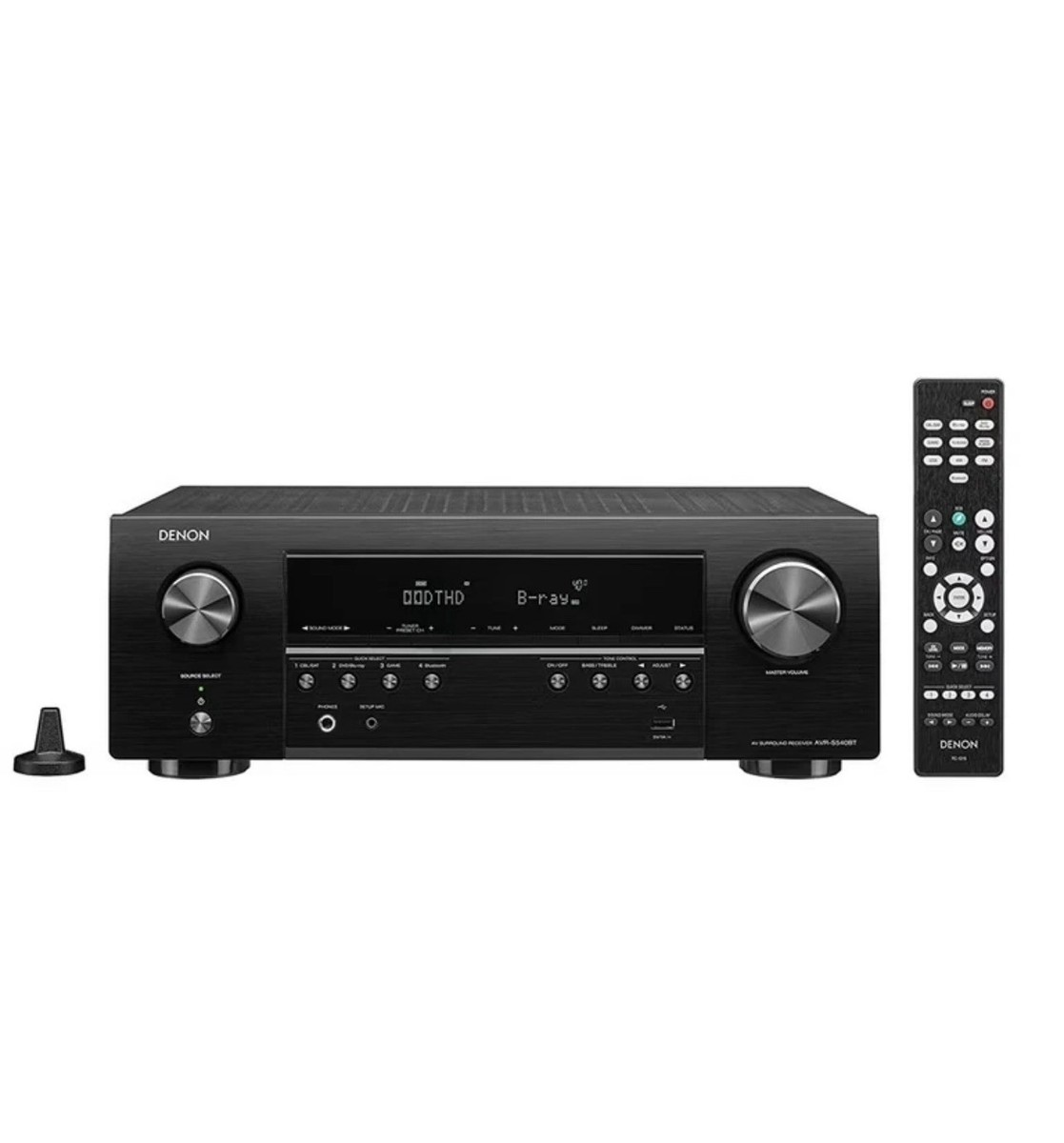 【美品】Denon AVR-S540BT 中古 Denon AVR-S540BT 5.2-Channel A/V Receiver - Black for sale online
