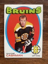 1971-72 Topps - Wayne Cashman #129
