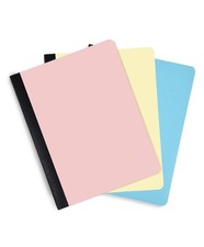 Durable Composition Notebooks 3 Pack College Ruled, 70 Sheets, 7.5in x 9.75in