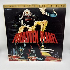 FORBIDDEN PLANET LASERDISC DELUXE LETTERBOX EDITION MGM SCI-FI CLASSIC 1991
