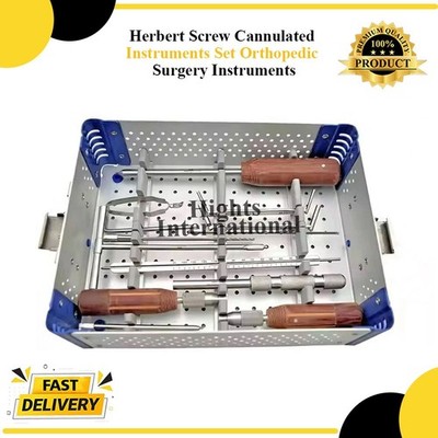 Herbert Screw Cannulated Instruments Set Orthopedic Surgery Instruments