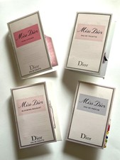 4 Dior Perfume Collection Set Miss Dior Spray Vials New In Card NIB