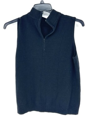 Good clothes Sweater Vest Women Size XL Black
