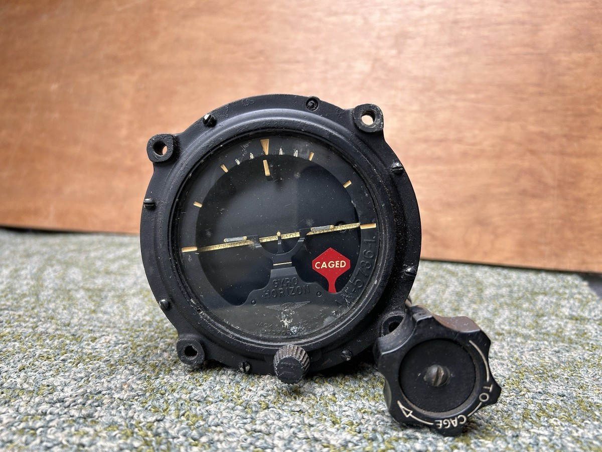 Jack & Hientz Gyro Horizon Indicator P/N AN5736-1 | eBay