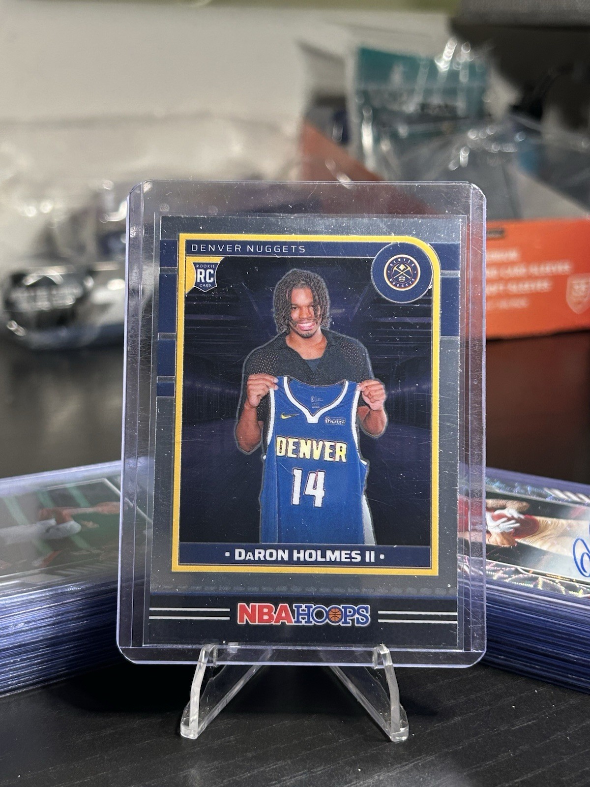 2024-25 Panini NBA Hoops 252 RC DaRon Holmes II Opti-Chrome