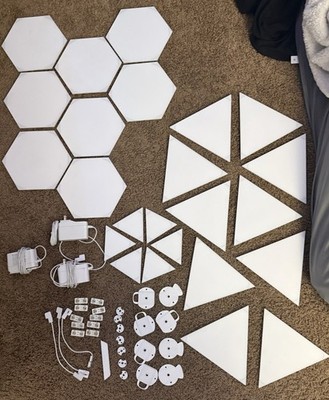 Nanoleaf Shapes LOT  Multicolor Hexagon Light Panels - inventory in description