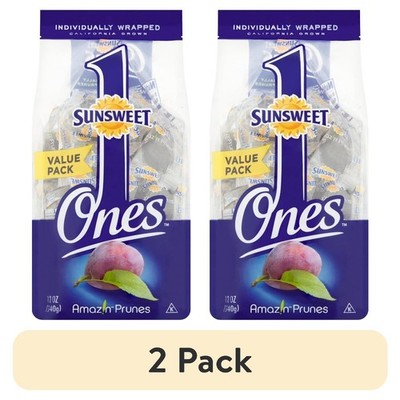 Prunes Pitted Dried Plums 12 oz 2 Pack