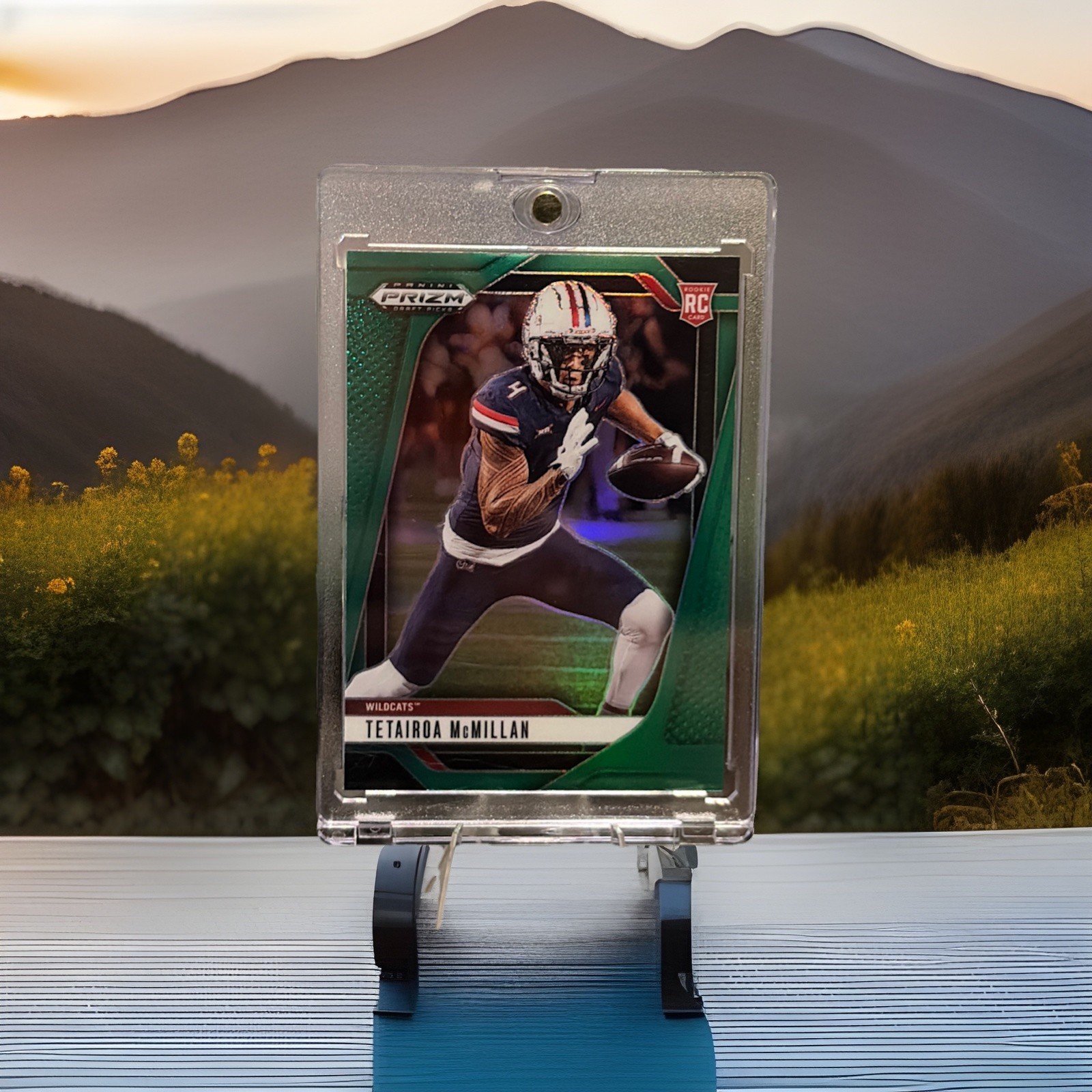 2025 Panini Prizm Draft Picks - Tetairoa McMillan #8 Green Prizm (RC) Panthers