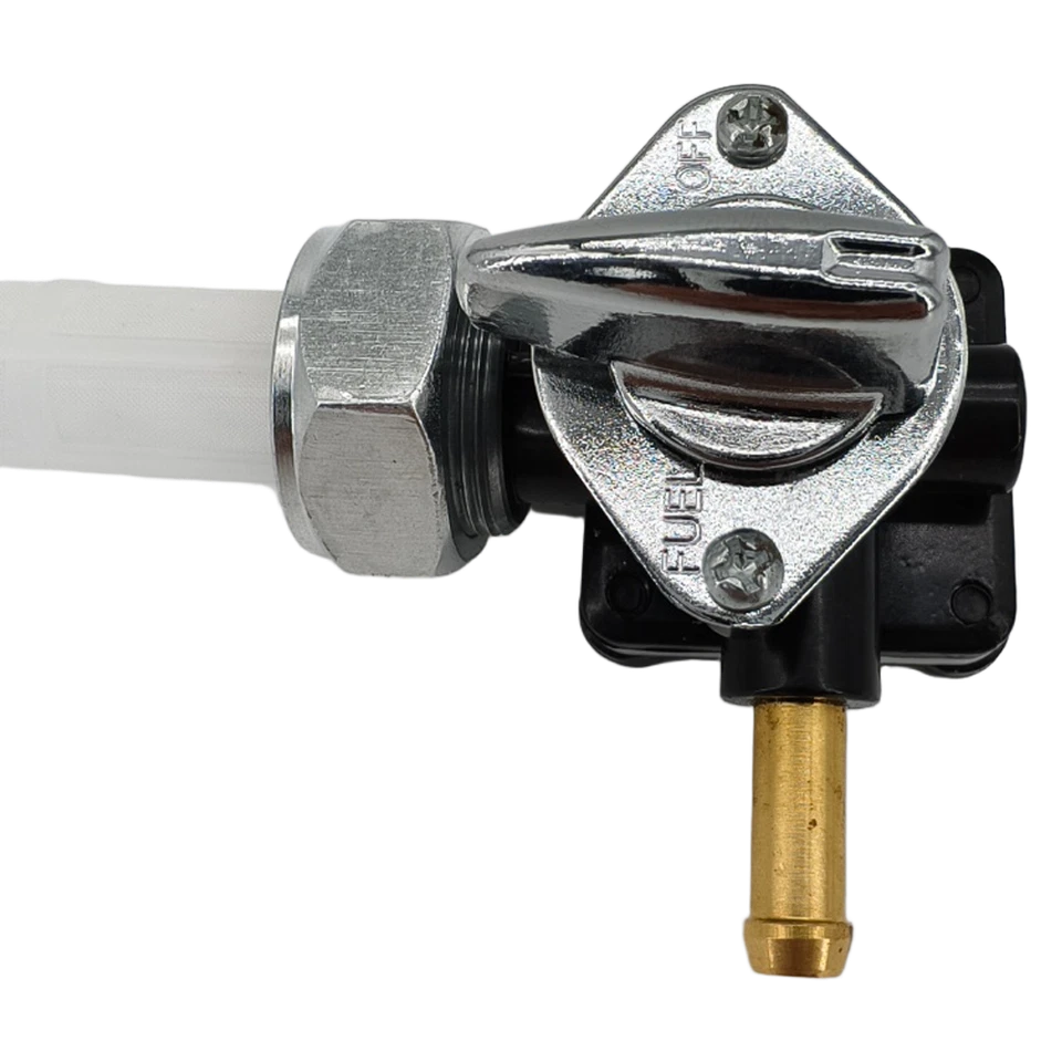 Fuel Valve Petcock For Harley FXST FLT FXD 95-01 w/Male Thread Touring - Image 3 of 4